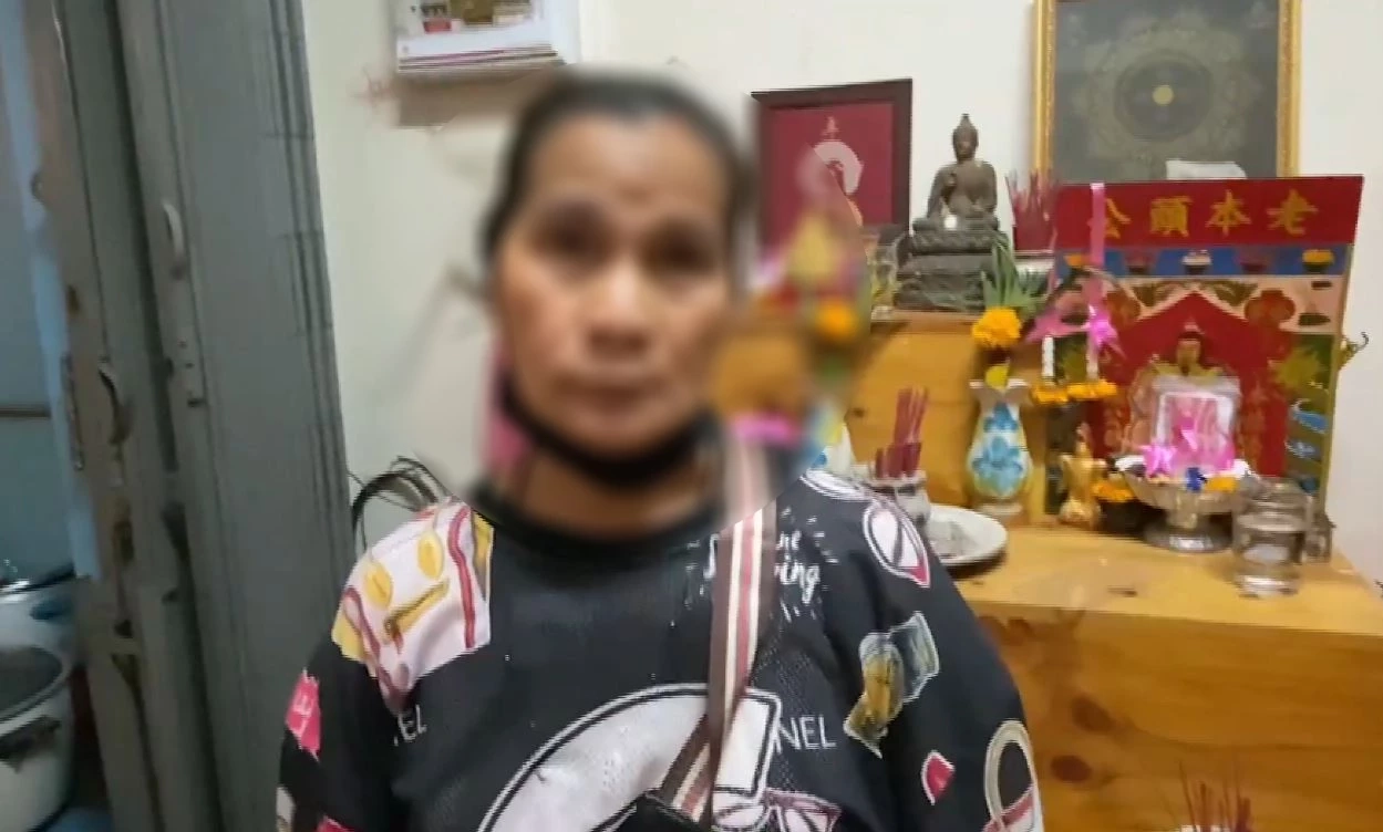 นางจันทร์ที (สงวนนามสกลุ) แม่ "นกน้อย ตัวตึงระยอง"