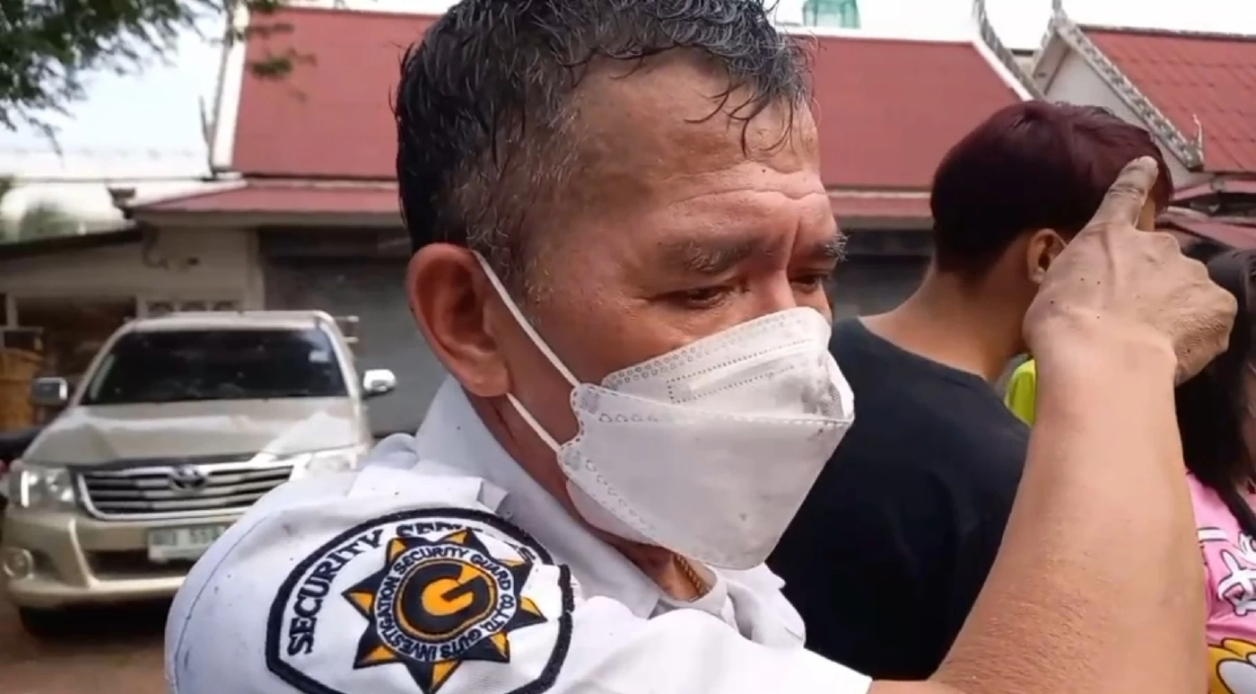 ลุงรปภ.บางคอแหลม เศร้า “บ้าน - ของสะสม” วอดในกองเพลิง