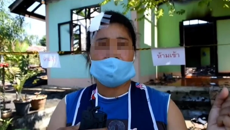 น.ส.สุภาพร แม่ที่ถูกทำร้าย