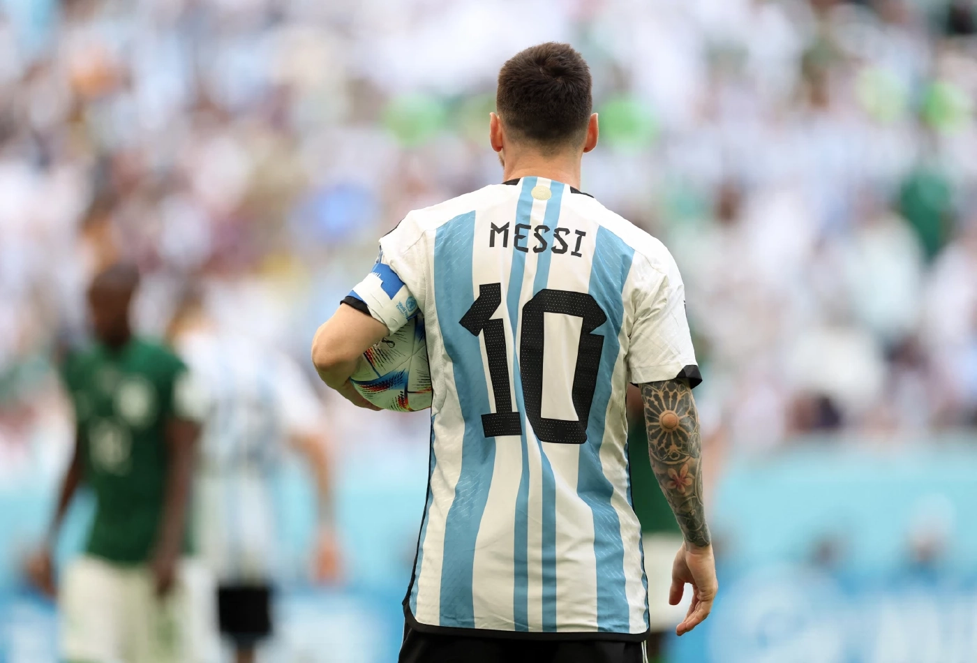 ลิโอเนล เมสซี่ ผู้สังหารประตูแรกให้ทัพ ฟ้า-ขาว