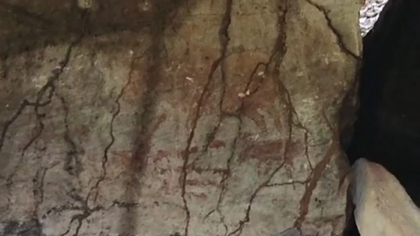 ตะลึง ภาพเขียนสียุคก่อนประวัติศาสตร์ ยุคเดียวกับผาแต้ม อายุ 3,000 ปี