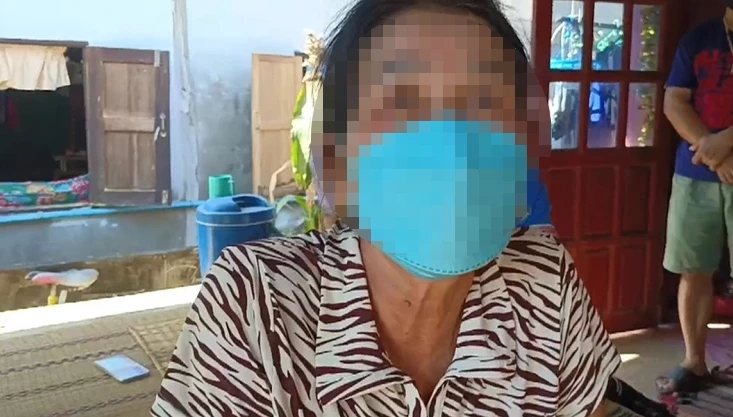  นางไพเราะ สงวนนามสกุล อายุ 53 ปี ผู้เป็นย่าของน้องกาฟิว