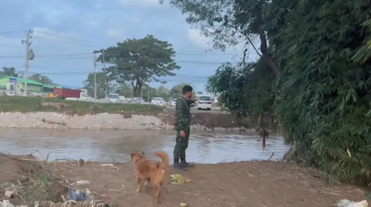 โจรชิงทองหนีข้ามไปฝั่งเมียนมาหลังก่อเหตุ