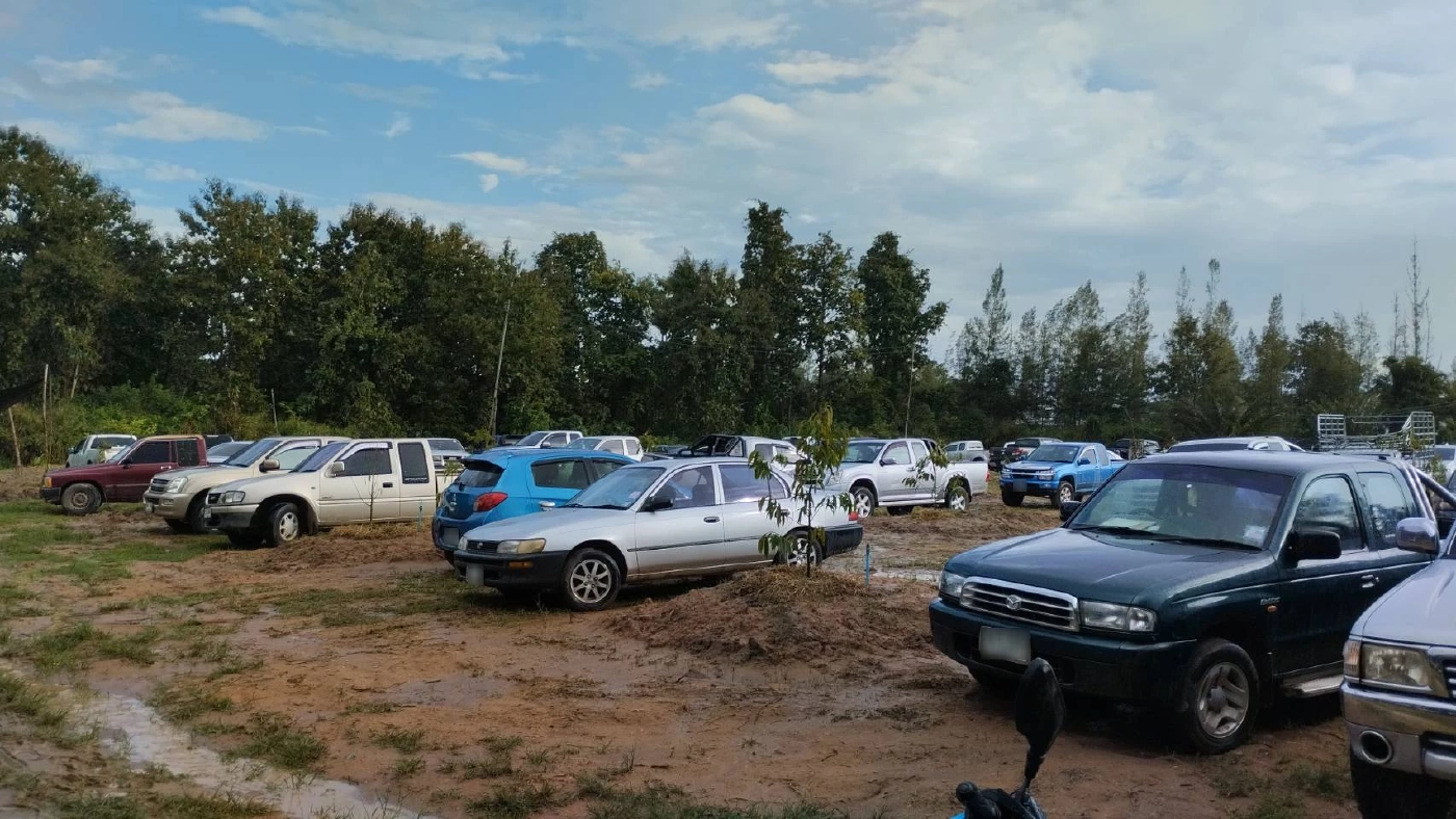 เชียนไก่ชนวงแตก ฝ่ายปกครองเชียงใหม่บูรณาการกำลัง ทลายบ่อนไก่เถื่อน อ.แม่วาง