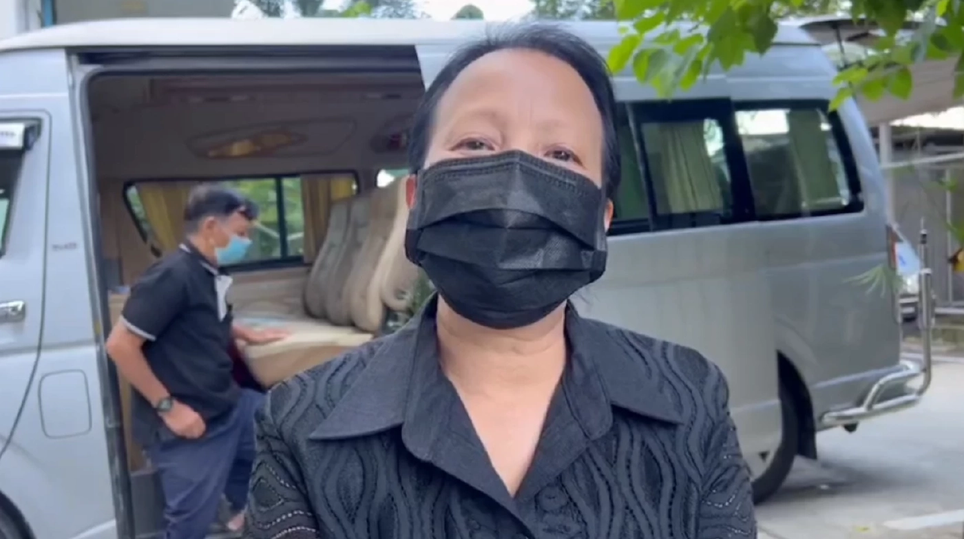 ภรรยา"ปิยะ ตระกูลราษฎร์"รับศพ เตรียมนำร่างตั้งสวดพระอภิธรรมศพ 3 คืน (มีคลิป) 