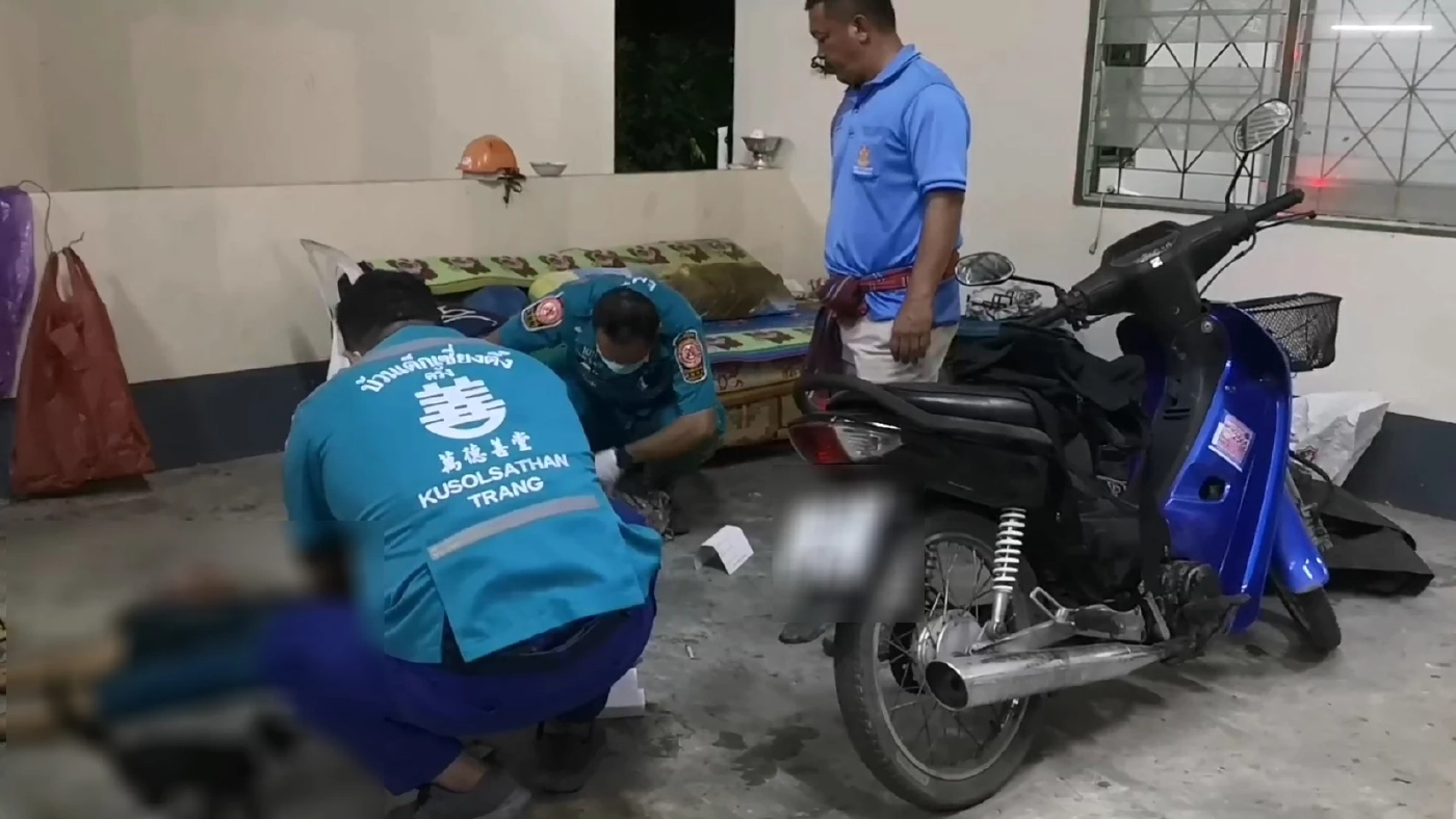 สลดหนุ่มใหญ่เมืองตรังถูกแทงดับ คาดผิดใจกันในวงเหล้า