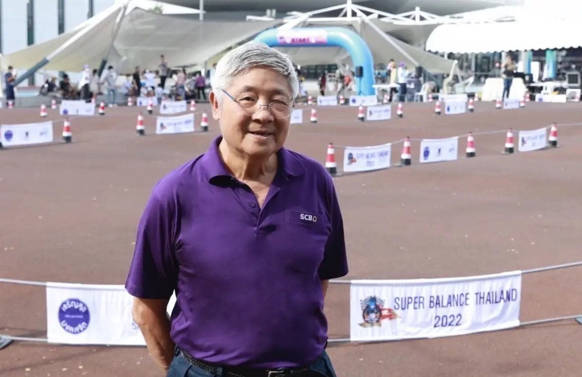 สนามลู่ปั่นจักรยาน “เจริญสุขมงคลจิต” ร่วมกับ SCB และ AOT จัดกิจกรรม “Super Balance Thailand 2022”