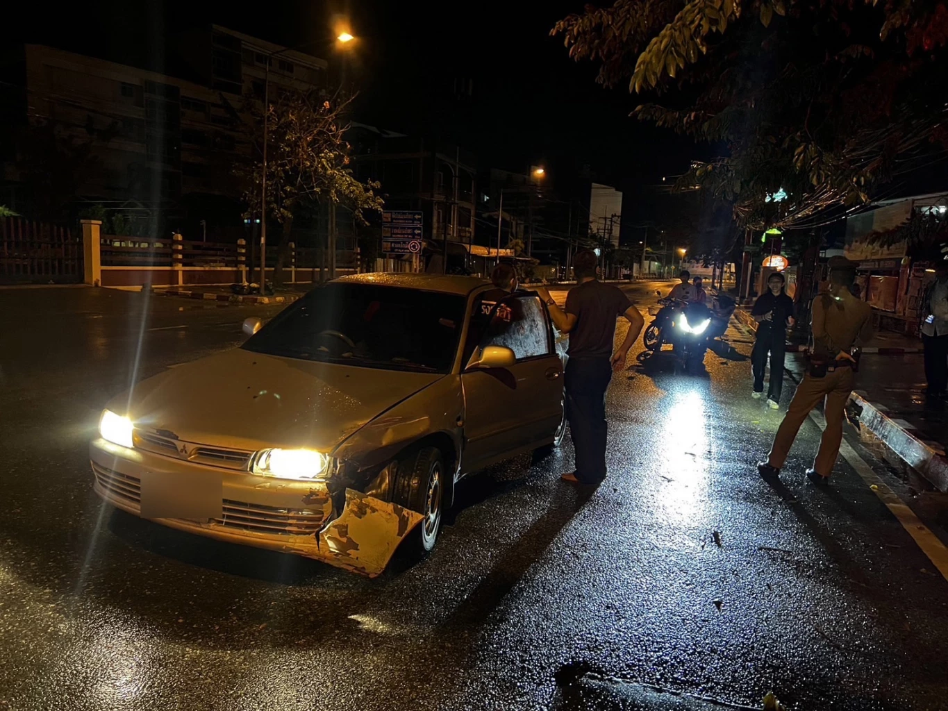 ชนแล้วหนี แต่ไปไม่รอด