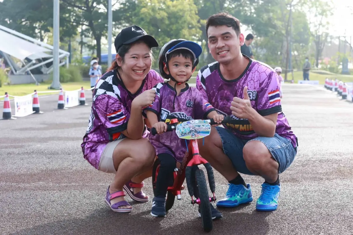 สนามลู่ปั่นจักรยาน “เจริญสุขมงคลจิต” ร่วมกับ SCB และ AOT จัดกิจกรรม “Super Balance Thailand 2022”
