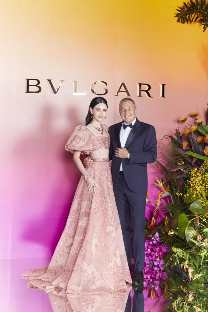 ดาวิกา โฮร์เน่ คุณฌอง-คริสตอฟ บาบัน ซีอีโอ ของ บุลการี