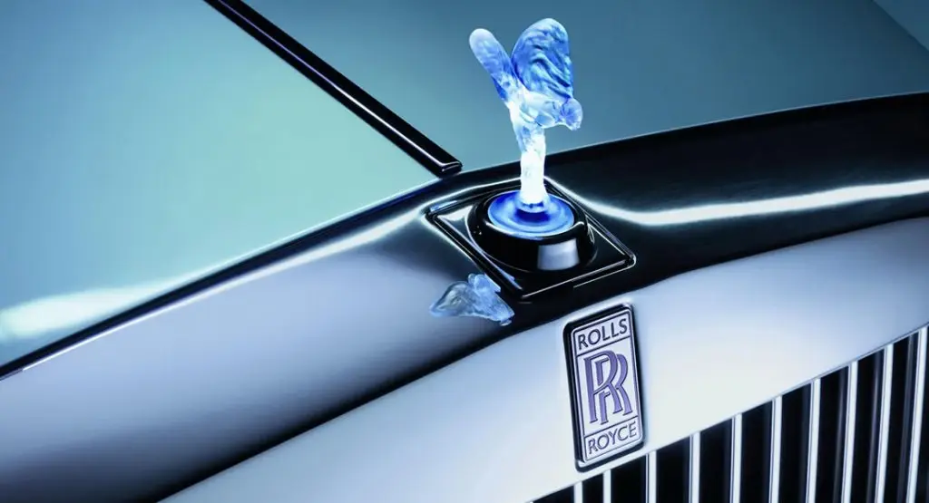 The Rolls-Royce Cullinan Spirit of Ecstasy