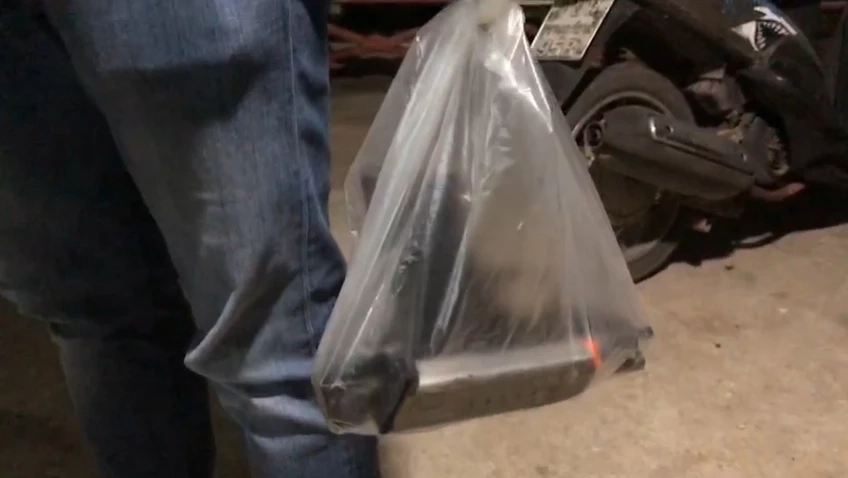 ปืนที่ใช้ก่อเหตุ