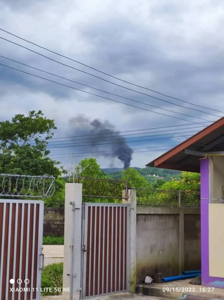 ชาวบ้านแม่สายร้องเรียนกลิ่นเหม็นจากฝั่งเพื่อนบ้าน