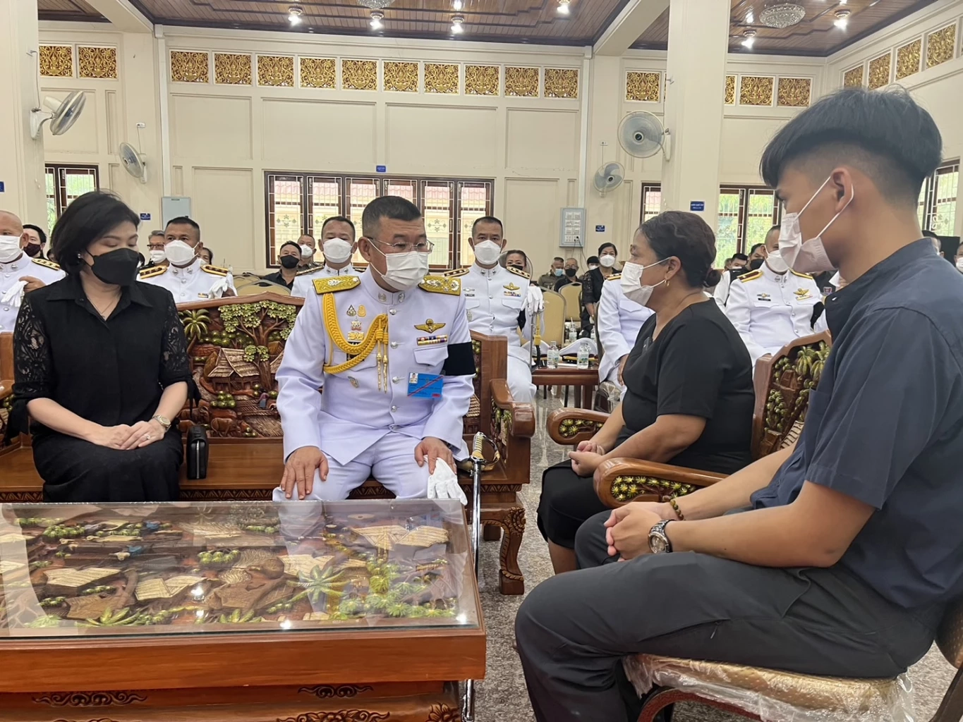 พระราชทานน้ำหลวงอาบศพ “ด.ต.อดุลย์ มั่งคั่ง” เสียชีวิตในภารกิจเอเปค