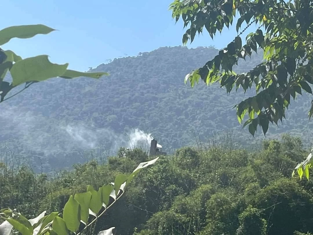 โรงงานที่ชาวบ้านแม่สายร้องเรียนกลิ่นเหม็นจากฝั่งเพื่อนบ้าน