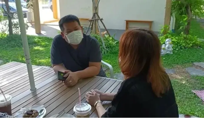 "ส.ต.ต." กักตัวโควิด ยังแบ่งรับแบ่งสู้ ปมหลอกสาวนครสวรรค์