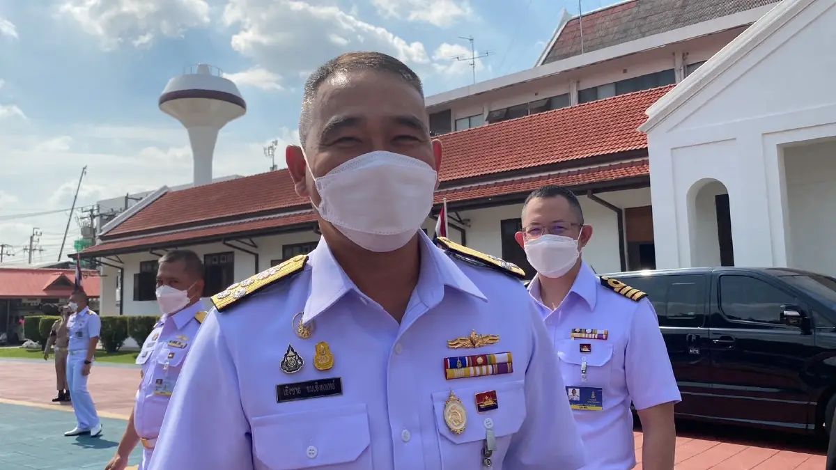 พล.ร.อ.เชิงชาย ชมเชิงแพทย์ ผบ.ทร. เผย เตรียมคุยจีนเคลียร์ปมเครื่องยนต์เรือดำน้ำ ธ.ค.นี้