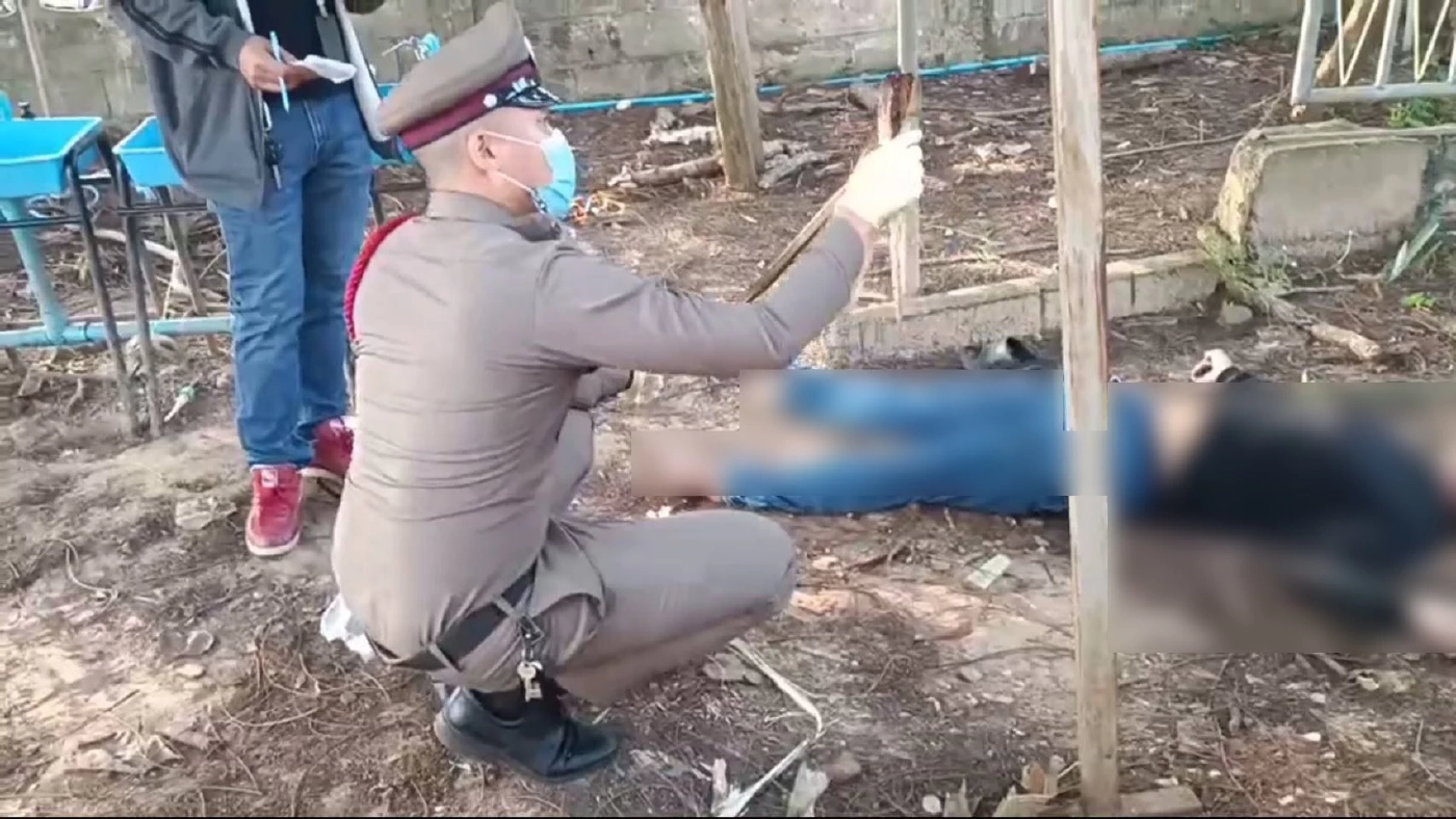 พบศพหนุ่มคล้ายถูกรัดคอตายในโรงเรียน ตำรวจเร่งคลี่คลายปมการตาย