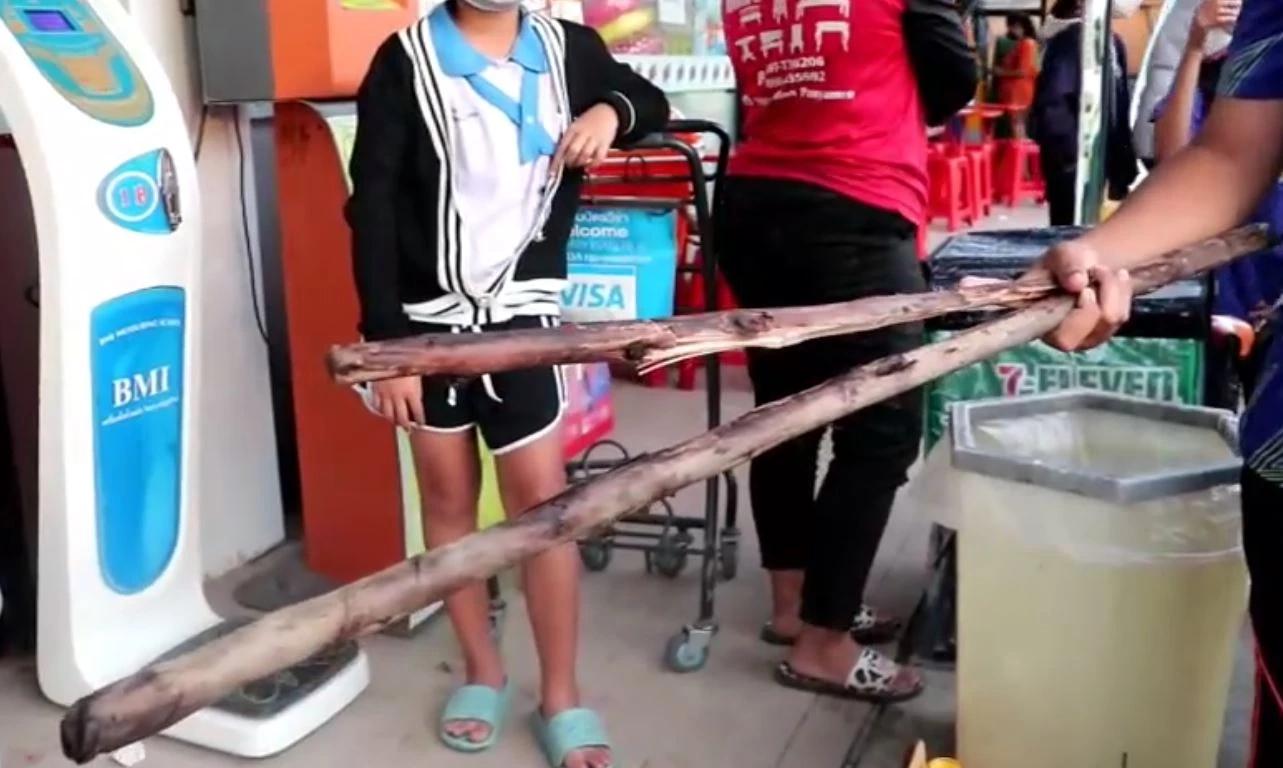 สาวสองคลั่ง! บุกอาละวาดร้านสะดวกซื้อ ไม้ฟาดหัวพนักงานจนปูด