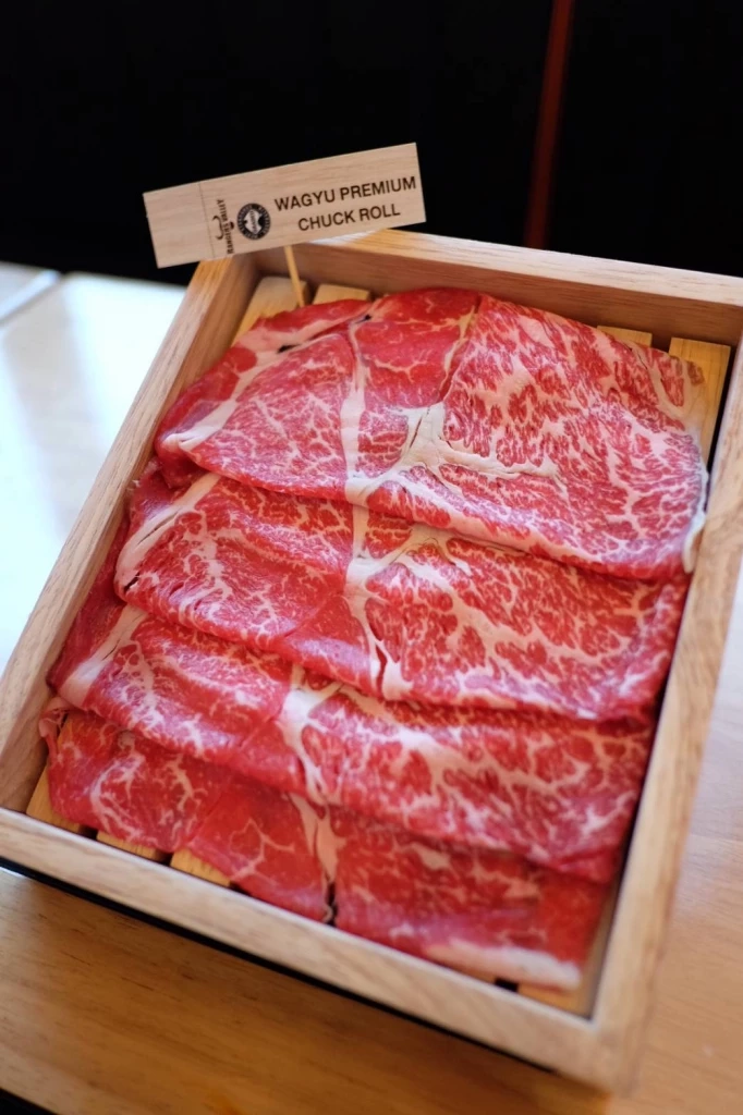 เนื้อพรีเมียมวากิวชังค์โรล