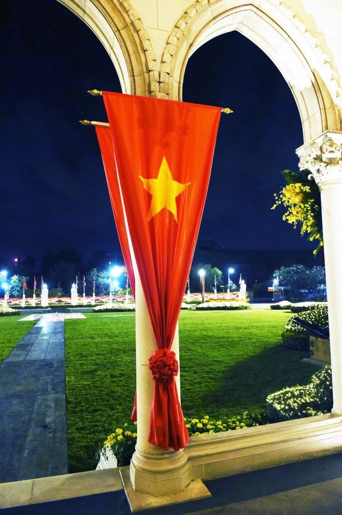 ส่องภาพทำเนียบรัฐบาล สวยงาม พร้อมต้อนรับผู้นำโลกในการประชุมเอเปค 