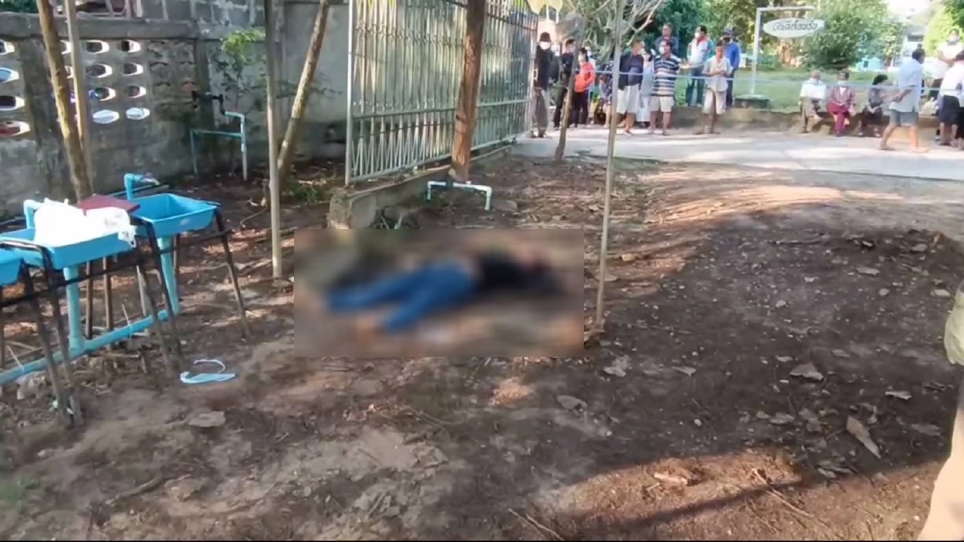 พบศพหนุ่มคล้ายถูกรัดคอตายในโรงเรียน ตำรวจเร่งคลี่คลายปมการตาย