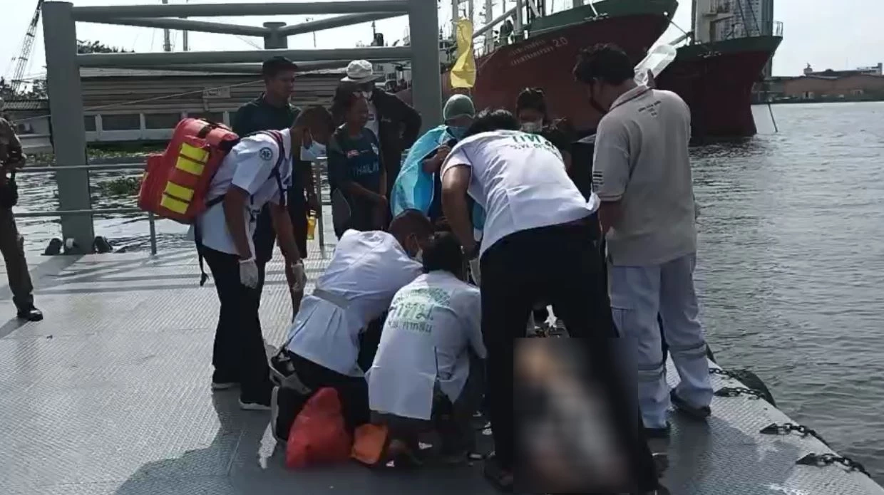 เสี่ยโรงงานพริกไทย เครียดปัญหาธุรกิจ โดดสะพานกรุงเทพ จมน้ำหมดสติ