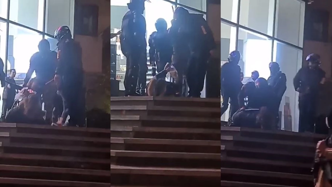 กองกำลังความมั่นคงอิหร่านโจมตีผู้หญิง