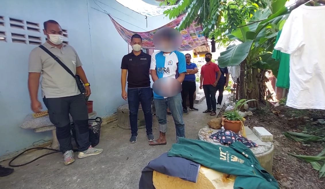 นายสุรเชษฐ์ หรือดิว (สงวนนามสกุล) ผู้ต้องหา