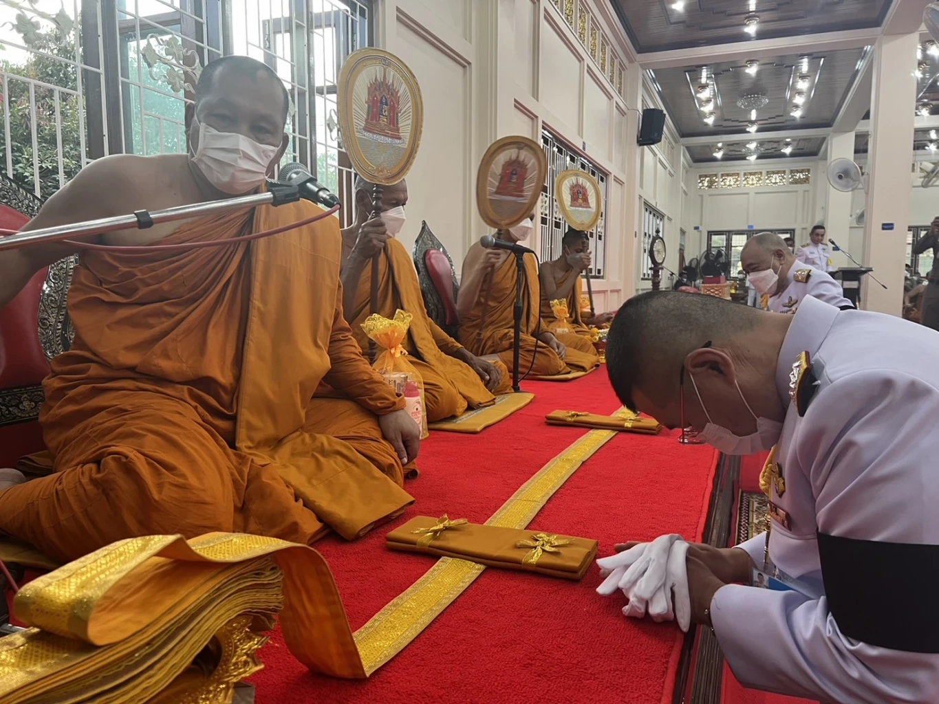 พระราชทานน้ำหลวงอาบศพ “ด.ต.อดุลย์ มั่งคั่ง” เสียชีวิตในภารกิจเอเปค