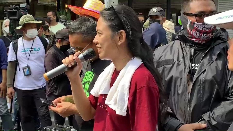 "มายด์" แกนนำ "กลุ่มราษฎรหยุดเอเปค" ย้ำต้อง