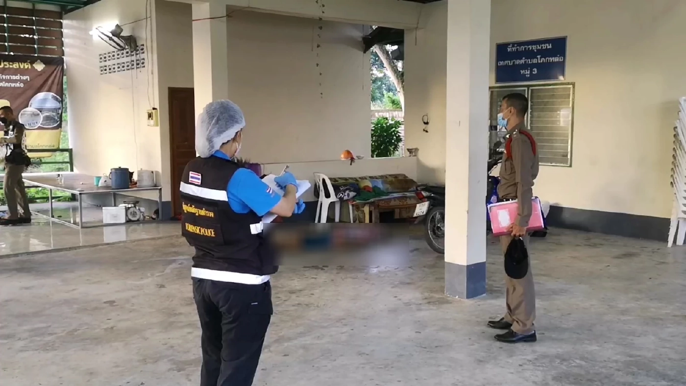 สลดหนุ่มใหญ่เมืองตรังถูกแทงดับ คาดผิดใจกันในวงเหล้า