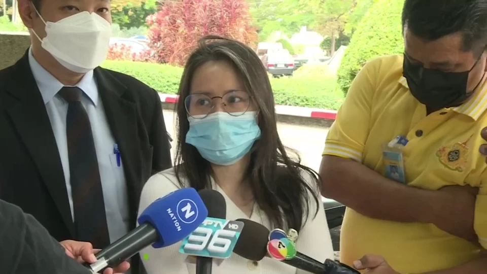 น.ส.ผ่องเพชร สิริอิสสระนันท์ ผู้ได้รับบาดเจ็บ