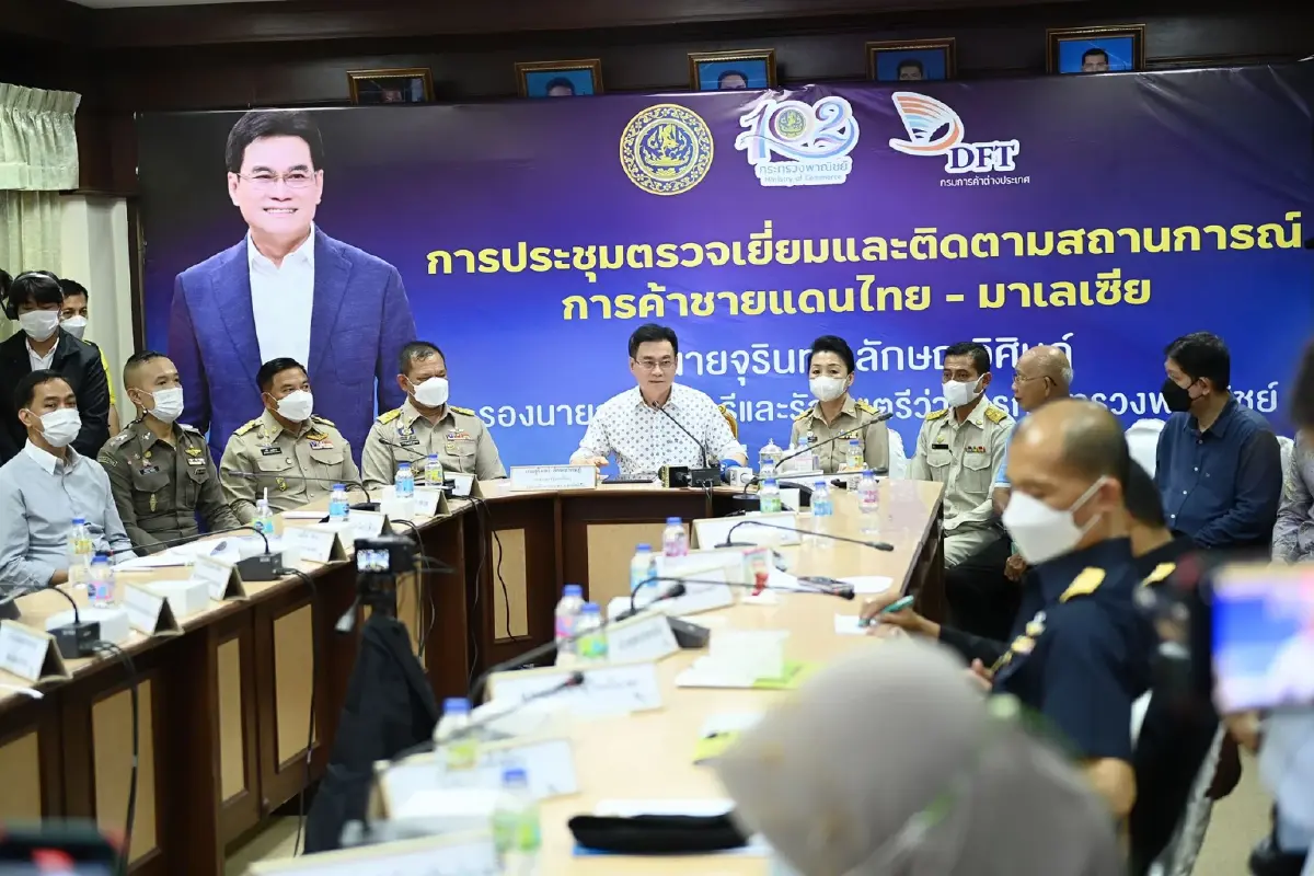 "จุรินทร์" เร่งแก้ปัญหาด่านชายแดนไทย-มาเลย์ดันนักท่องเที่ยวเข้าไทยเพิ่ม