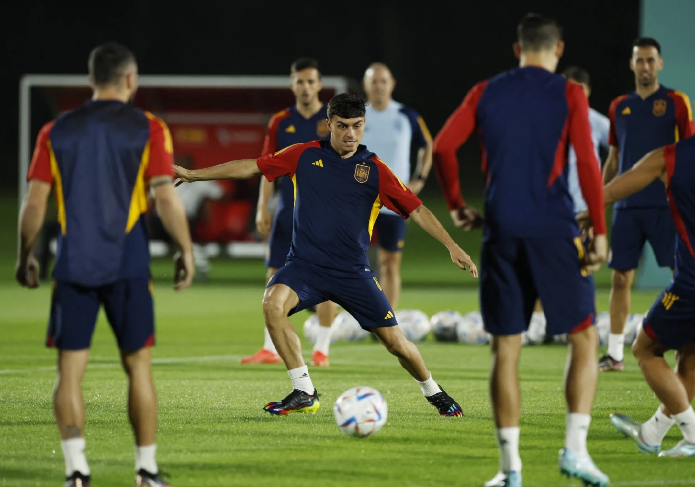 สเปน ซ้อมเข้มเพื่อชัยชนะ