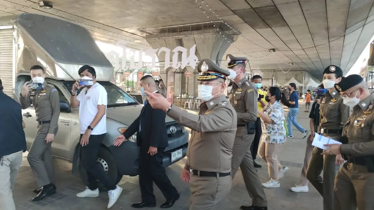 ผบ.ตร.ตรวจเยี่ยม “งานลอยกระทง สะพานพระราม 8”