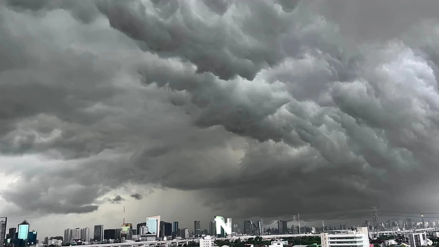 ประกาศกรมอุตุฯฉบับ 5 ภาคใต้ฝนตกหนักถึงหนักมาก