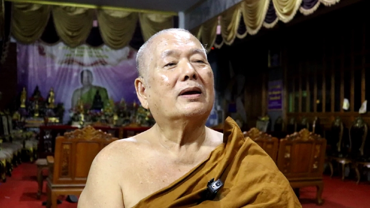 โจรบุกวัดกวาดผ้าไตร 45 ผืน ค่านับแสน "เจ้าอาวาส"วอนขอคืนก่อนงานทอดกฐิน (คลิป)