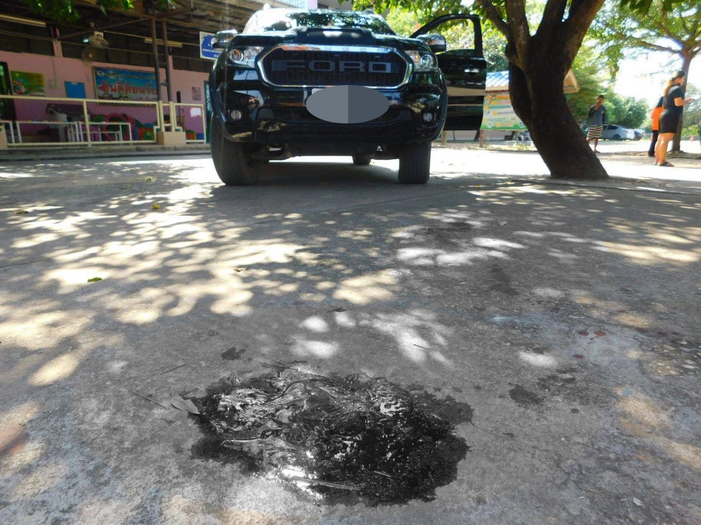 สลด เด็ก 4 ขวบ เดินหายาย ถูกกระบะทับดับในโรงเรียน นร.บอกเห็นต่อหน้าต่อตา