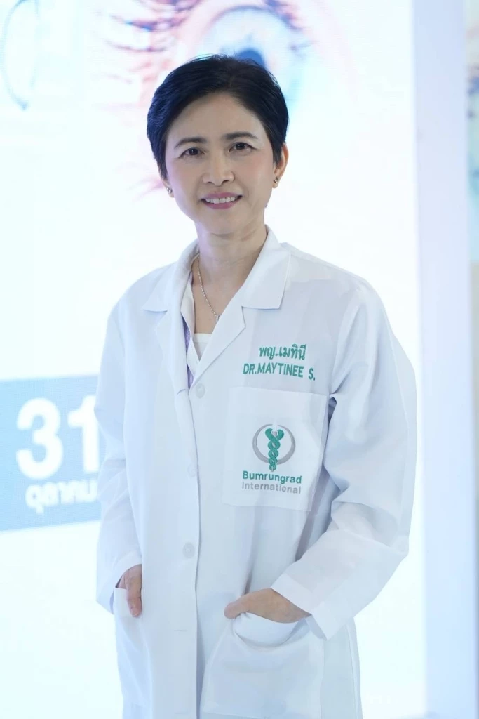 "พญ. เมทินี ศิริมหาราช" หัวหน้าศูนย์จักษุ โรงพยาบาลบำรุงราษฎร์