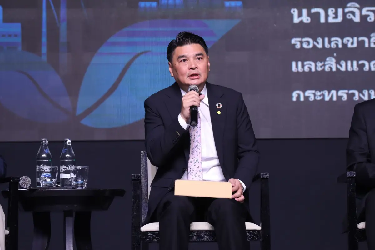นายจิรวัฒน์ ระติสุนทร รองเลขาธิการ สำนักงานนโยบายและแผนทรัพยากรธรรมชาติและสิ่งแวดล้อม
