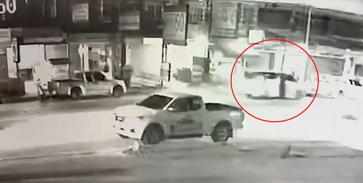 เปิดวงจรปิดนาที "แอล กมลวรรณ" พุ่งชนระเนระนาด ตร.ตั้งข้อหา "ขับรถโดยประมาท"