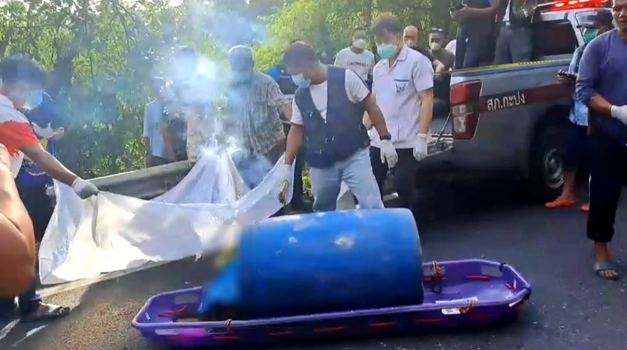 สารภาพแล้ว! สามีโหด ใช้ด้ามไม้กวาดตีภรรยาจนตาย โยนศพทิ้งเหวนานนับเดือน