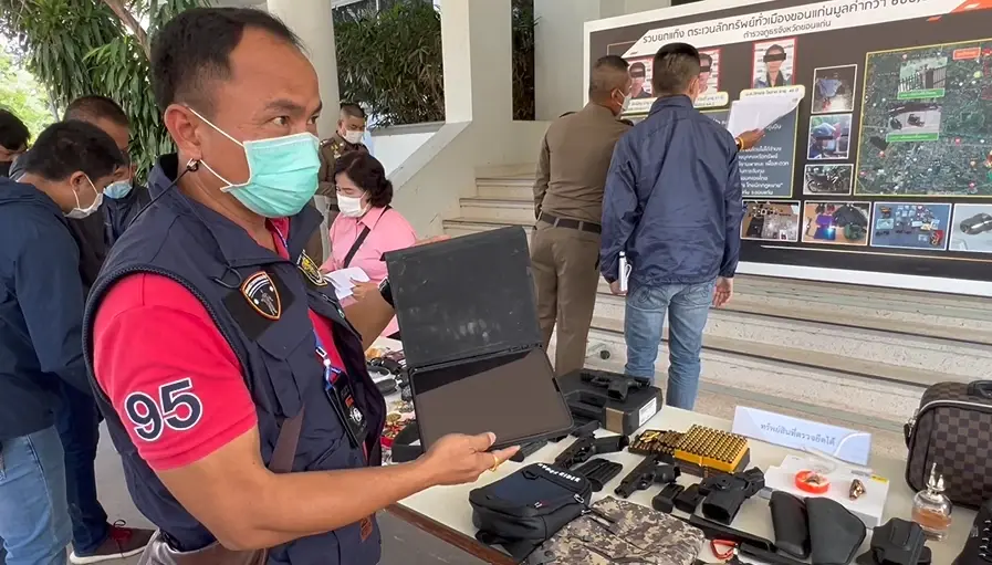 ตร.อธิบายพฤติการณ์ของคนร้ายและวิธีจับกุม