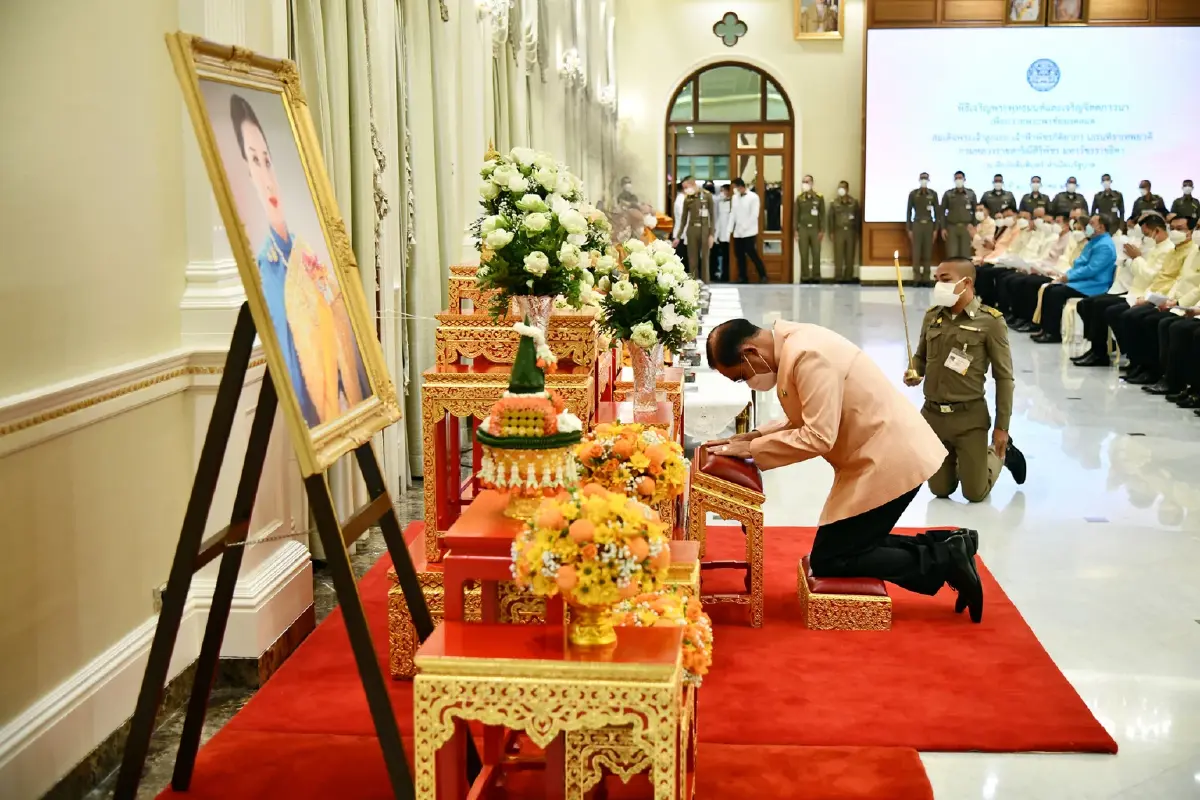 พิธีเจริญพระพุทธมนต์และเจริญจิตตภาวนา 