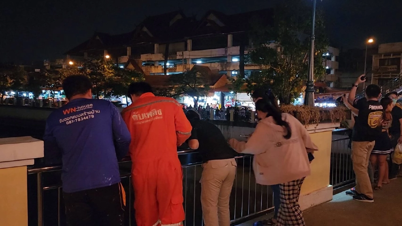 ชื่นชม! “หนุ่มตกปลา” ช่วยชีวิตสาวป่วยซึมเศร้า กระโดดน้ำปิงฆ่าตัวตาย