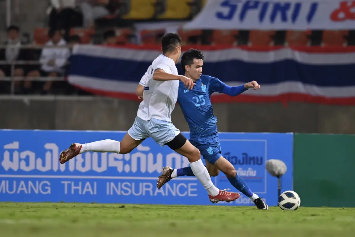 เจาะไม่เข้า! "ทีมชาติไทย" พ่าย ไต้หวัน 0-1 เกมอุ่นเครื่องก่อนลุย AFF