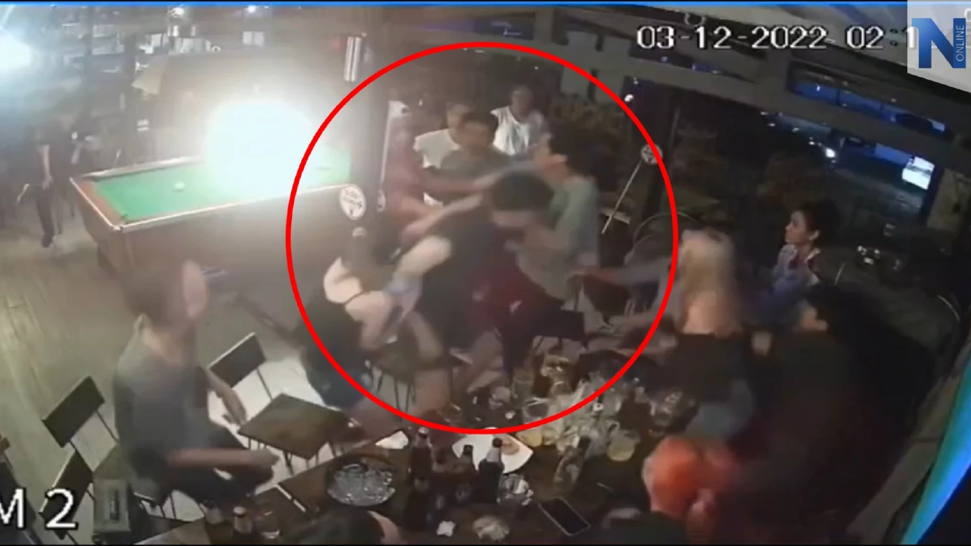 ภาพวงจรปิดจับภาพนาทีชุลมุน