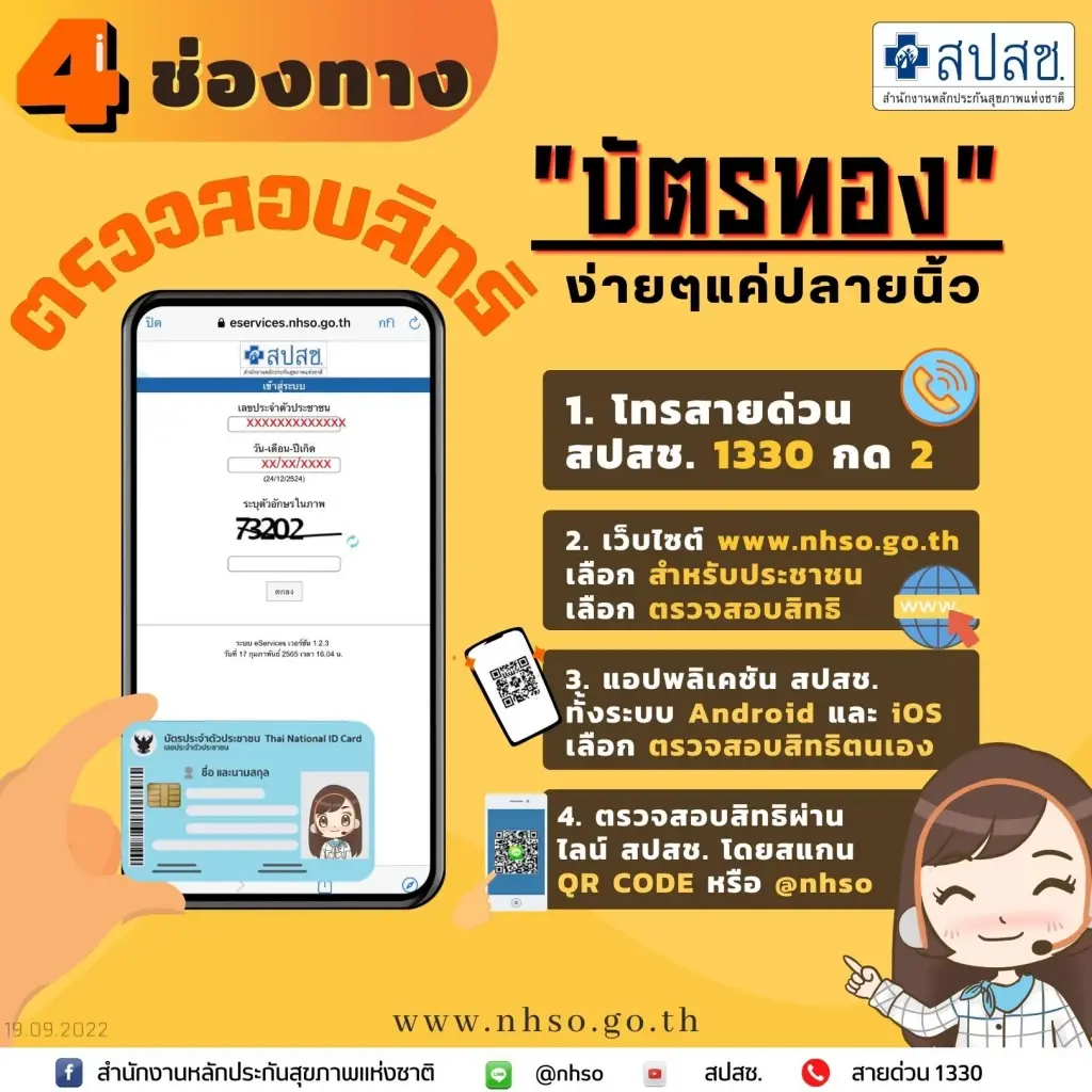4 ช่องทางตรวจสอบสิทธิบัตรทอง