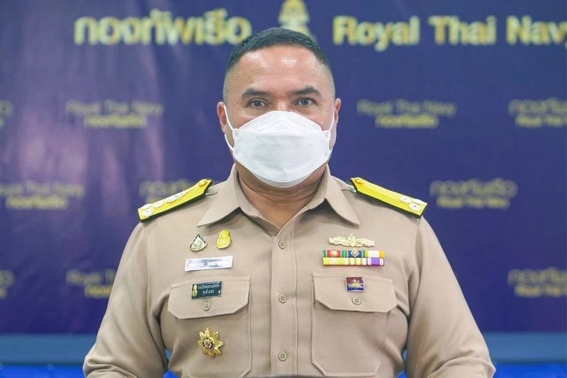 พล.ร.อ.ปกครอง มนธาตุผลิน โฆษกกองทัพเรือ 